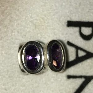Pandora retired purple charm